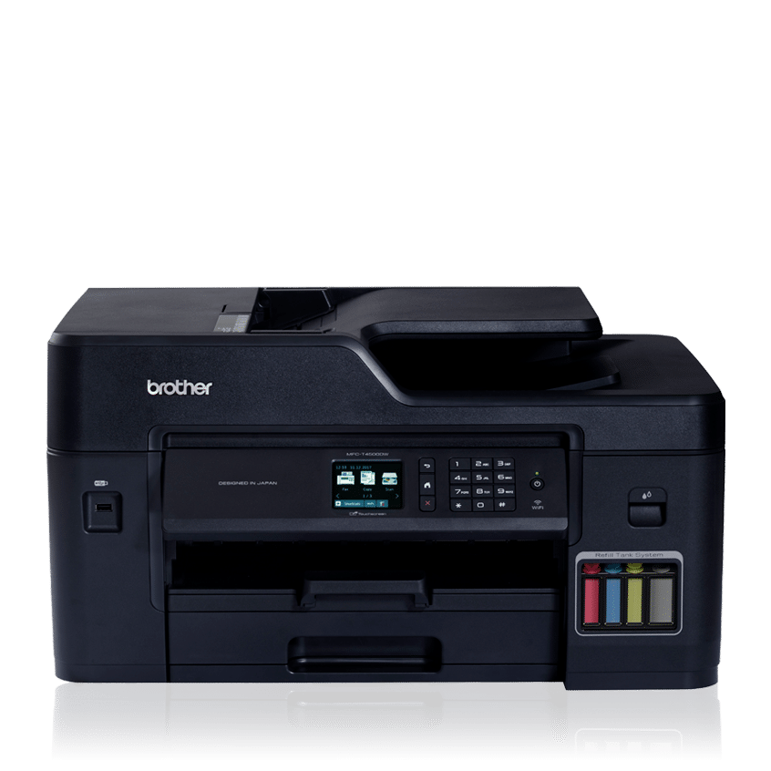 Impresora Multifuncional Brother 5 en 1, copiadora, impresora, escáner,  fax, pc fax, pantalla táctil, Acepta Papel Doble Carta!! modelo MFC-T4500DW  Santa Cruz